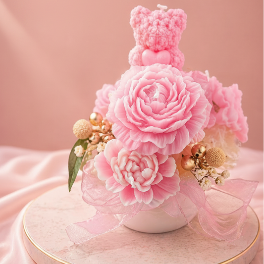 Baby Bliss Flower Candle/Wax Melt Bouquet
