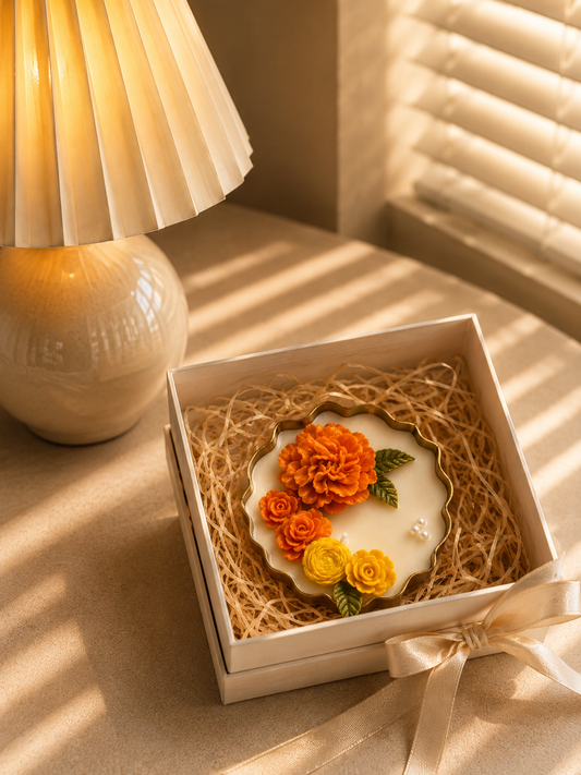 Lotus Urli Candle - Large