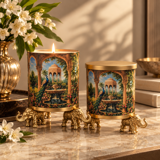 The Noor - The Royal Peacock Candle
