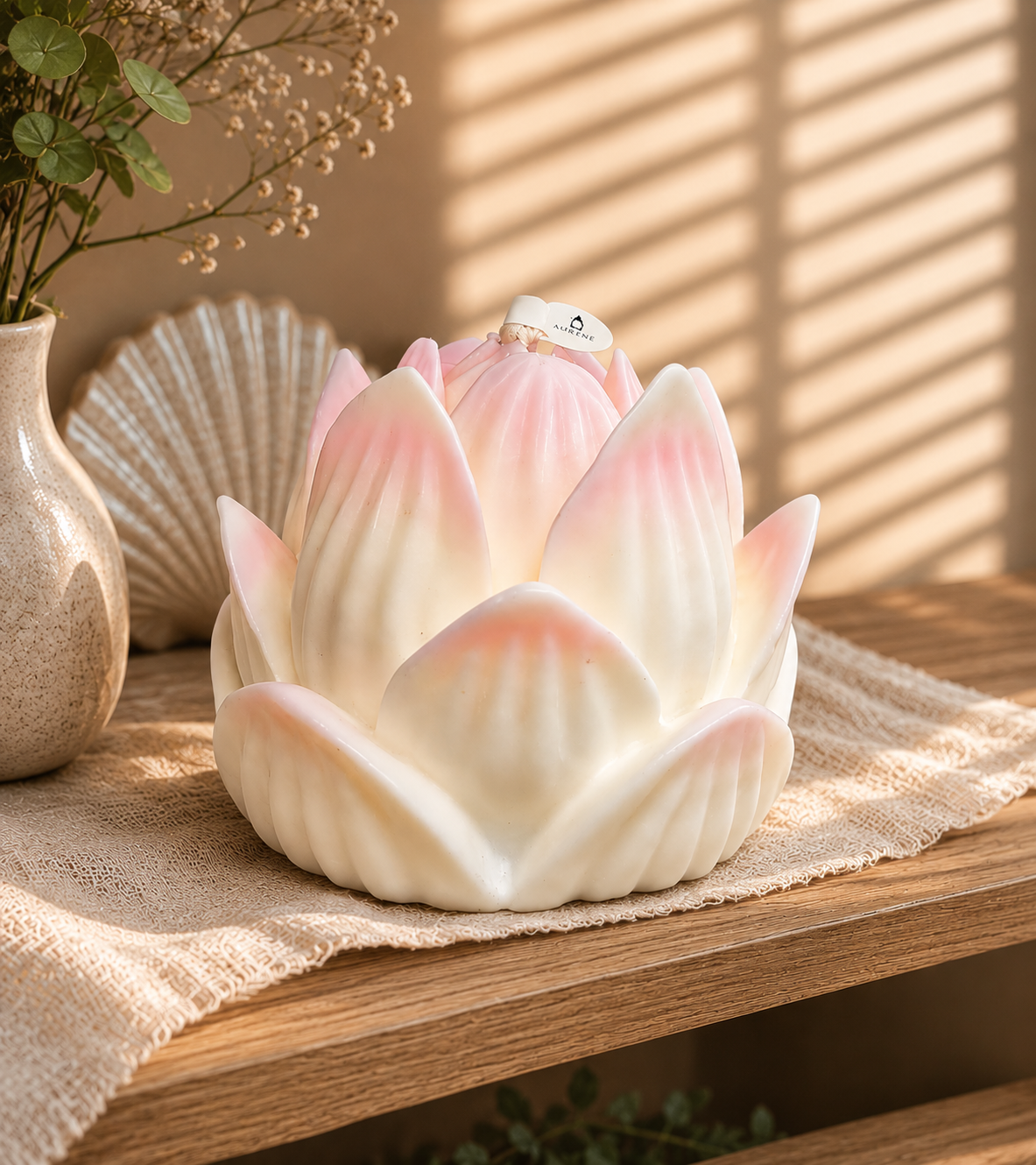 The Lotus Candle