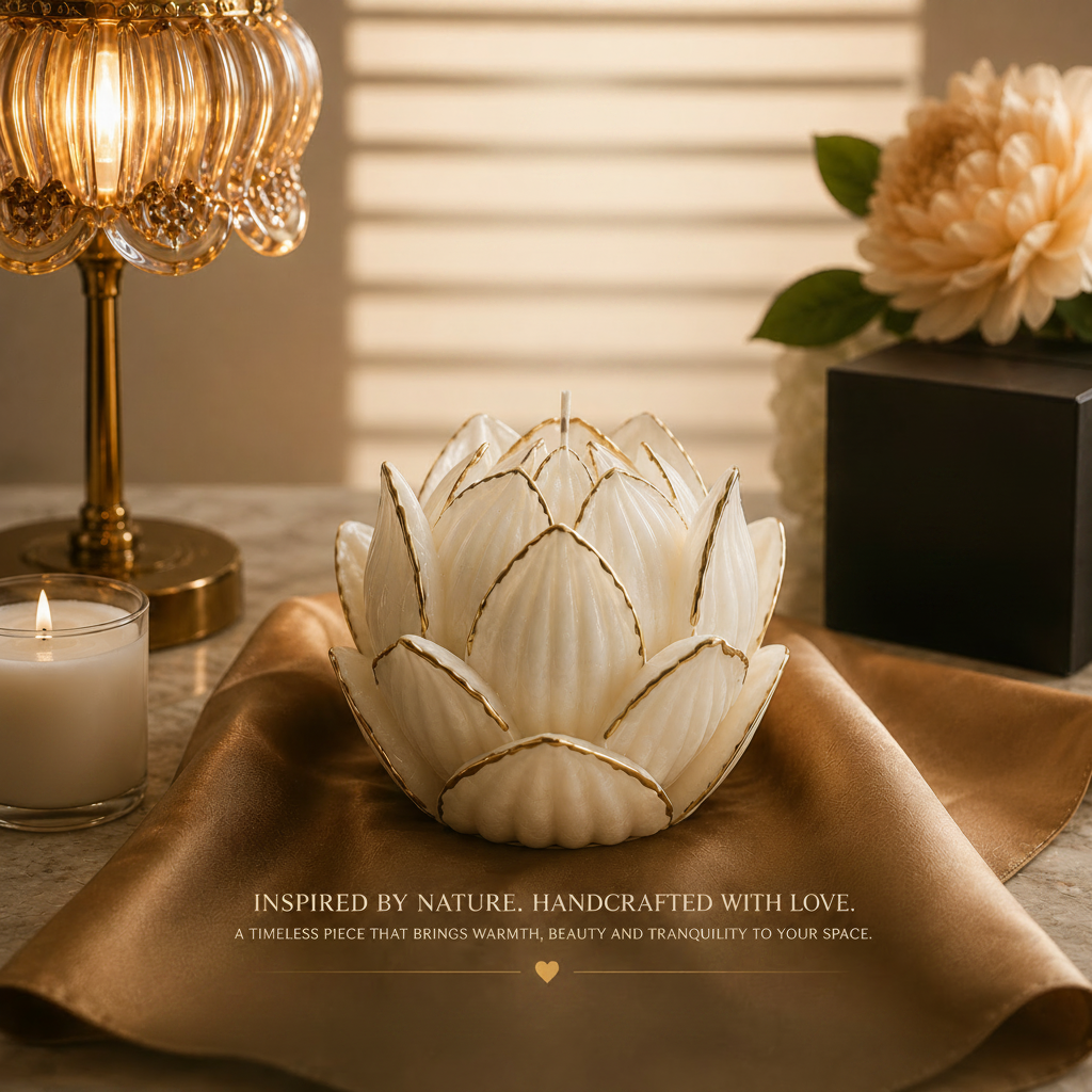 The Lotus Candle