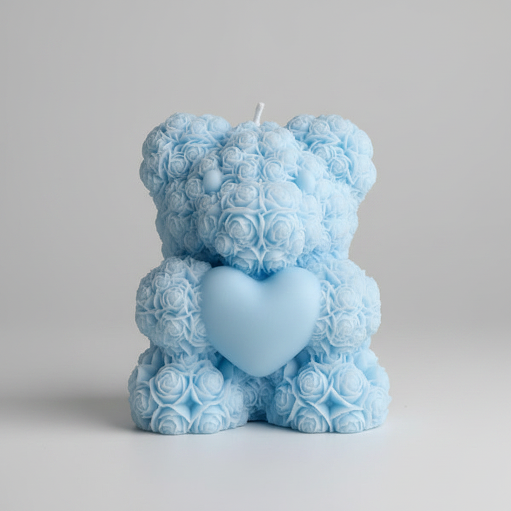 Rose Teddy & Teddy Bear