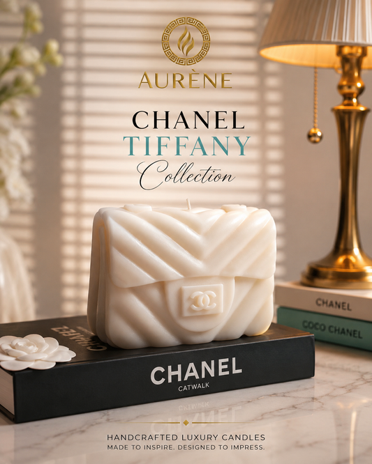 Coco Chanel inspired - Tiffany Bag Candle - Small