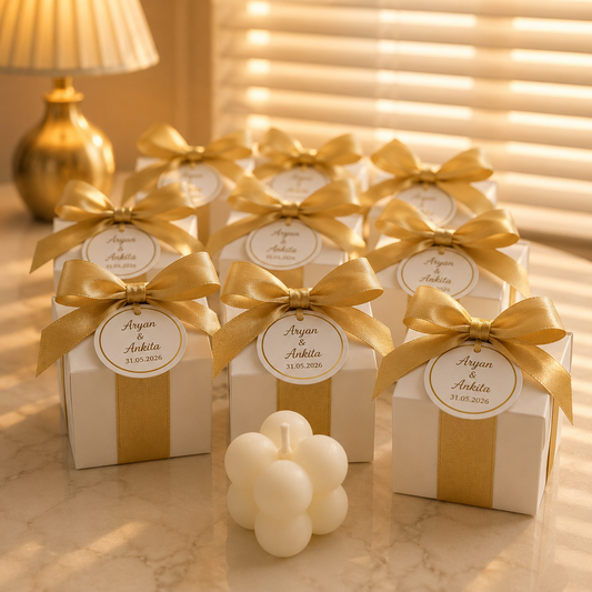 Bauble Candle Party Favours