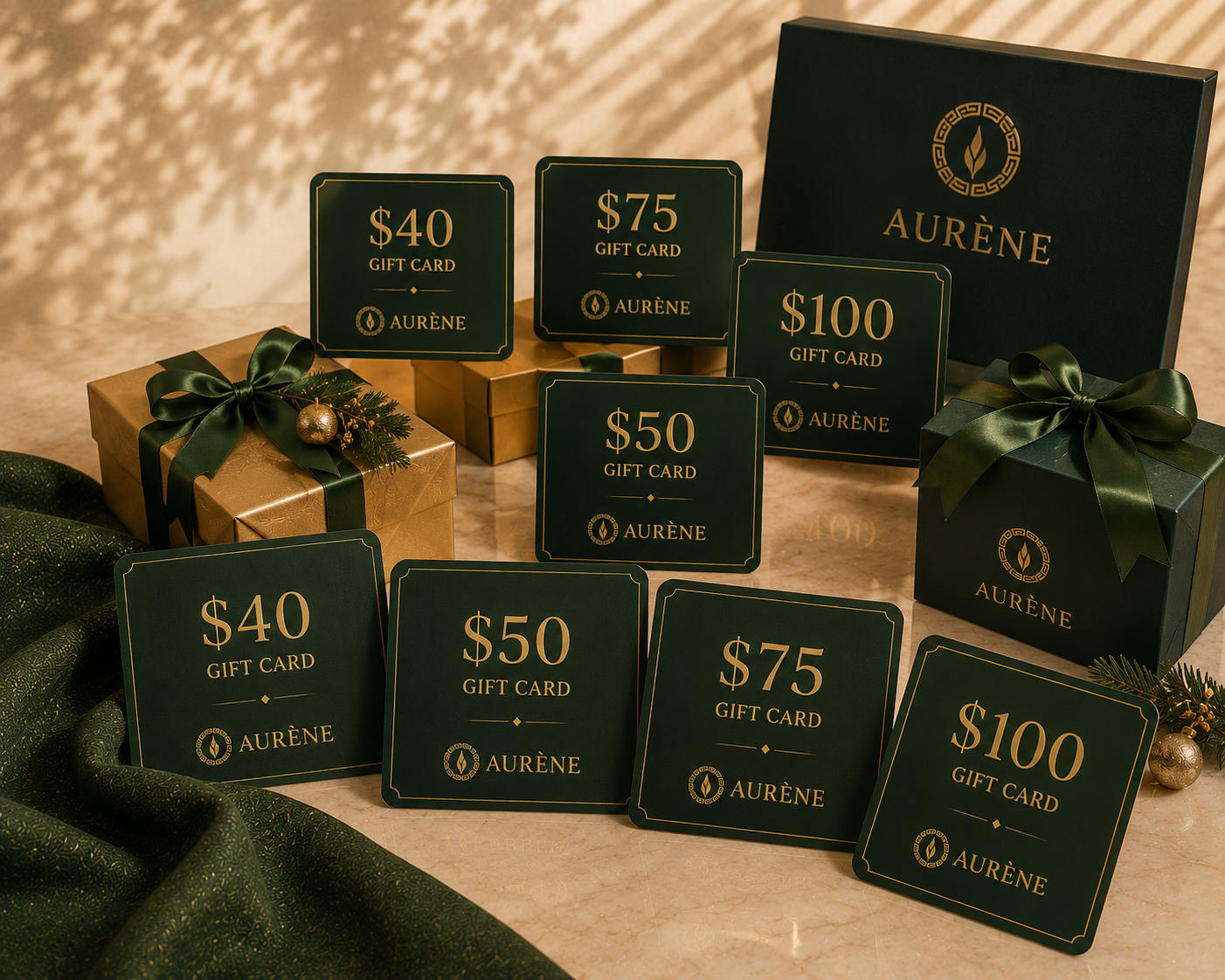 Aurene Digital Gift Cards