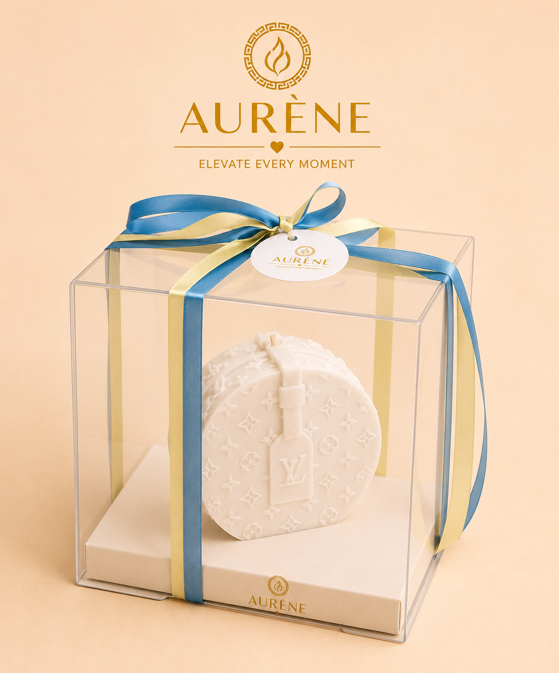 La Malle Dorée - Round Bag Candle