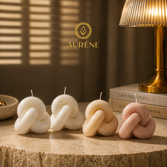 Infinity Knot Candle - Decorative