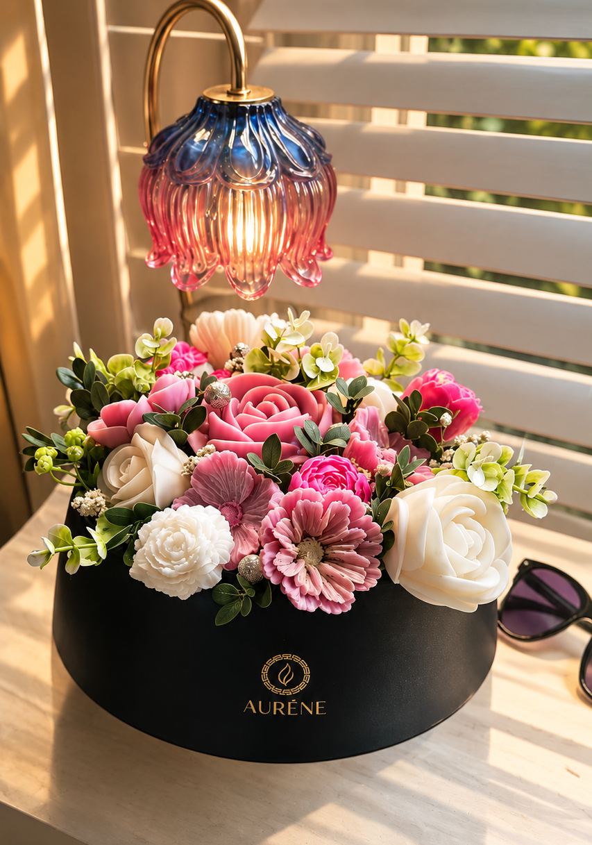 Amour, Candle/Wax Melt Bouquet