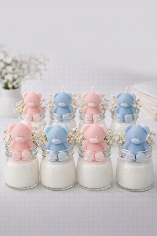 Teddy in a Jar Party Favours - Small